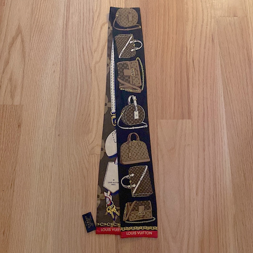 Louis Vuitton Reversibile Silk Bandeau MADE IN ITALY